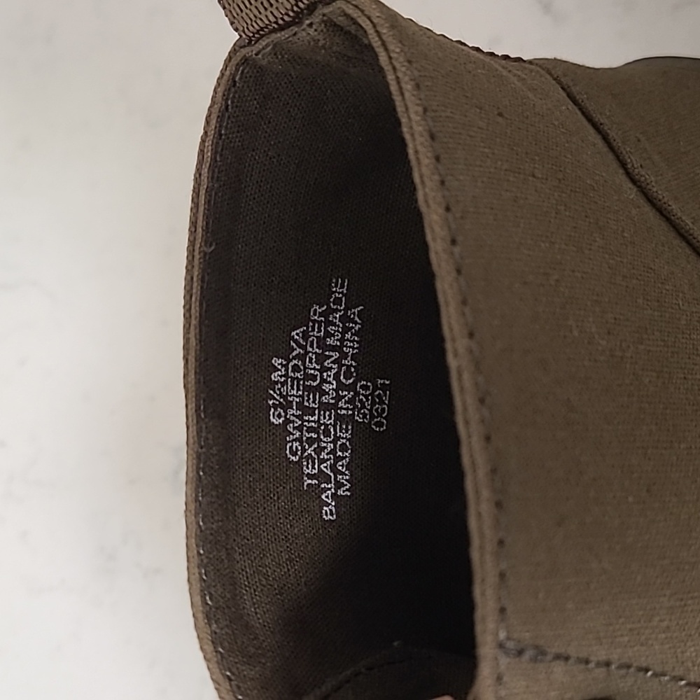 Guess Lug sole canvas boot olive green size 6.5 - Picture 6 of 7